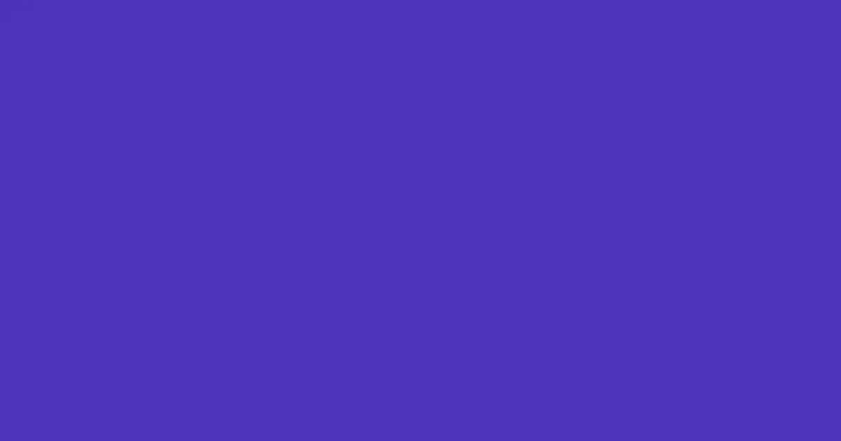 #4d33b6 purple heart color image