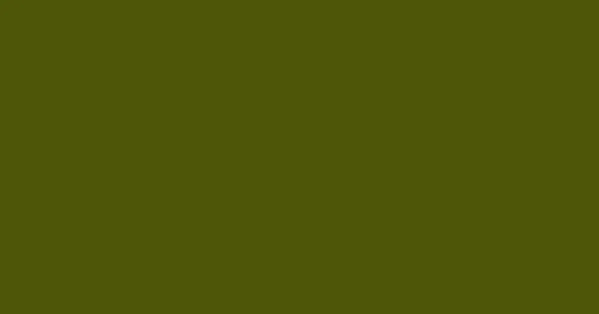 #4d5608 green leaf color image