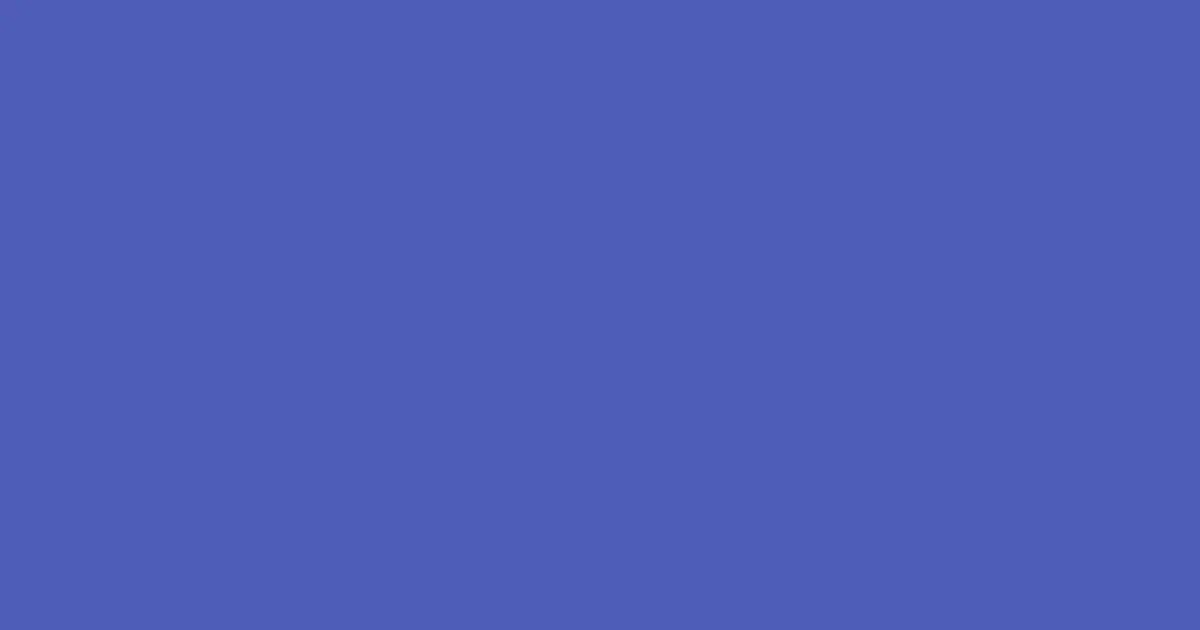 4d5db7 - Lapis Lazuli Color Informations