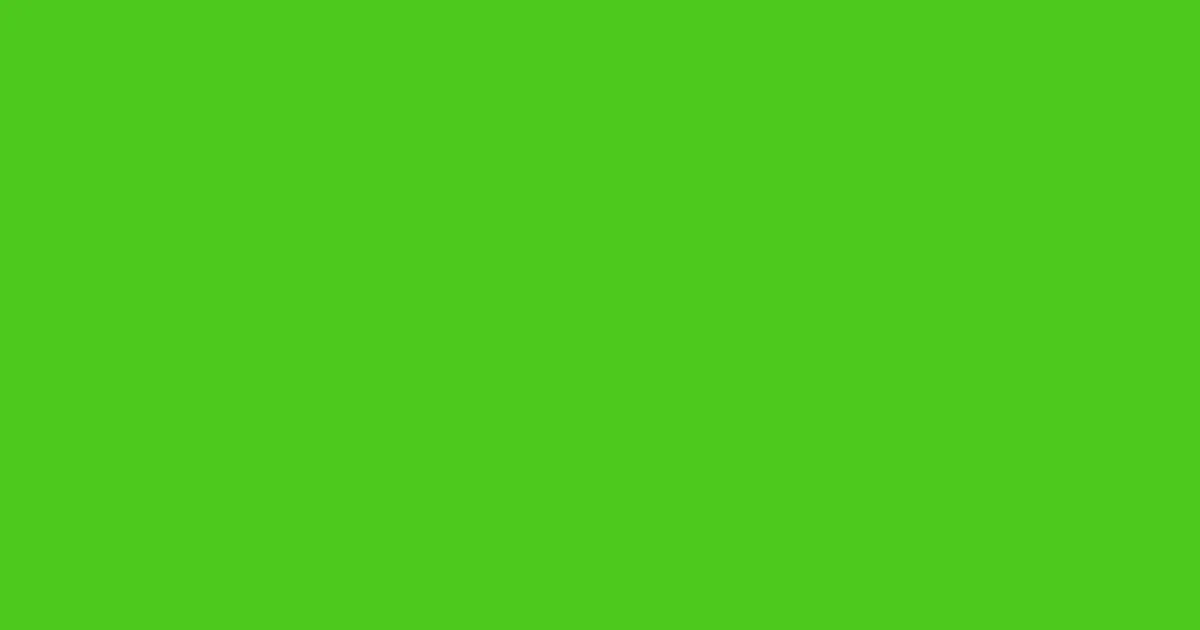 #4dc91e lima color image