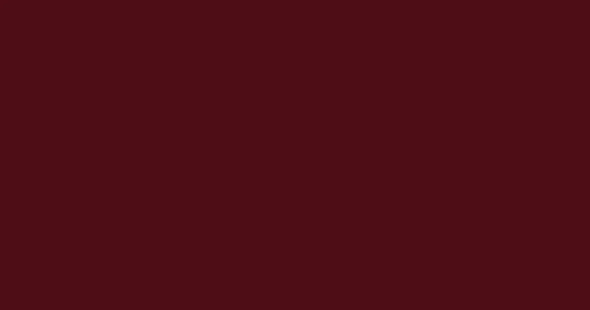 #4e0d15 maroon oak color image