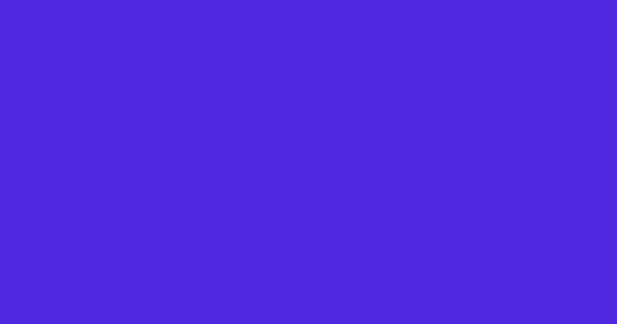 #4e28df purple heart color image