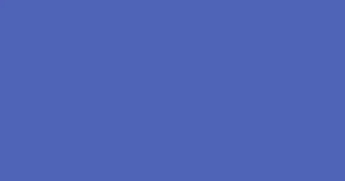 #4e64b7 lapis lazuli color image