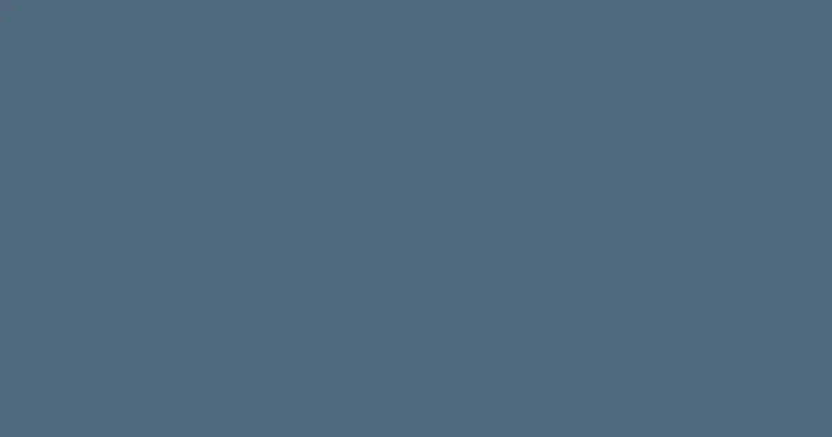 #4e6978 blue bayoux color image