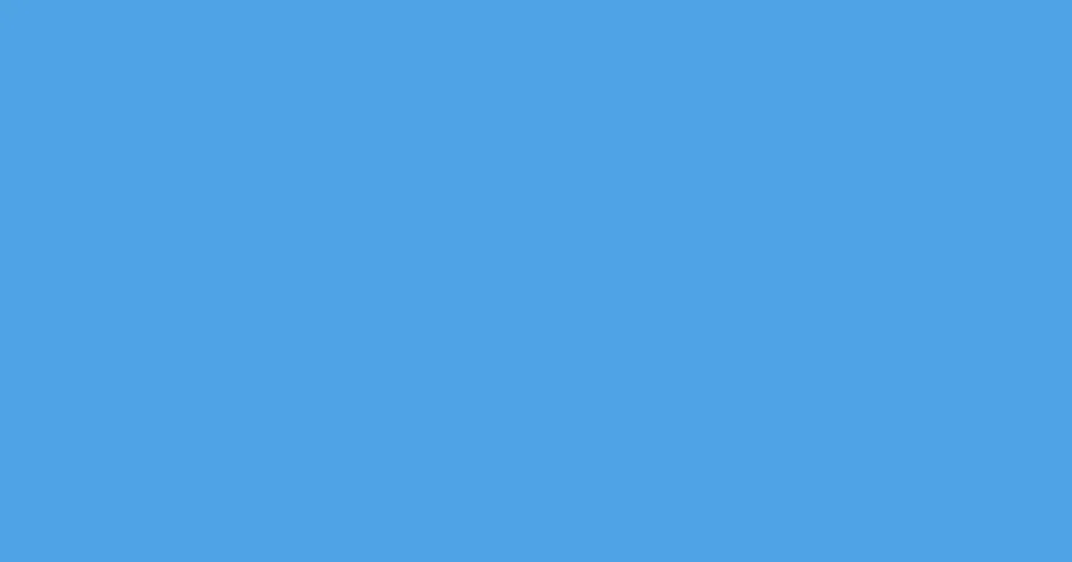 #4ea3e5 picton blue color image
