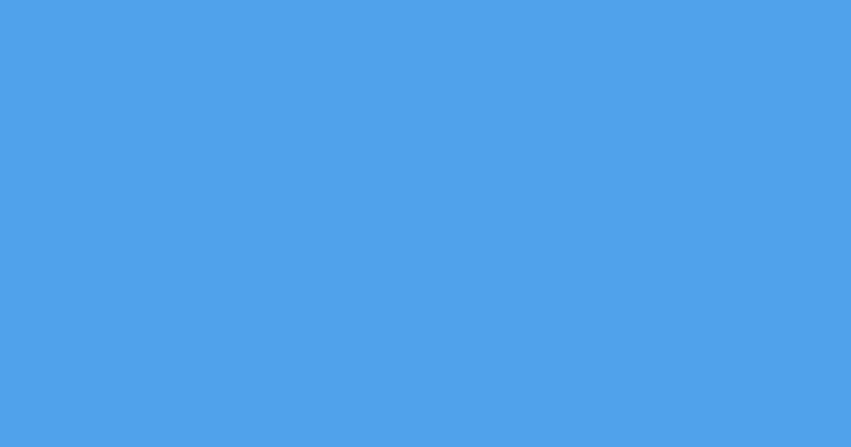 #4ea3e8 picton blue color image