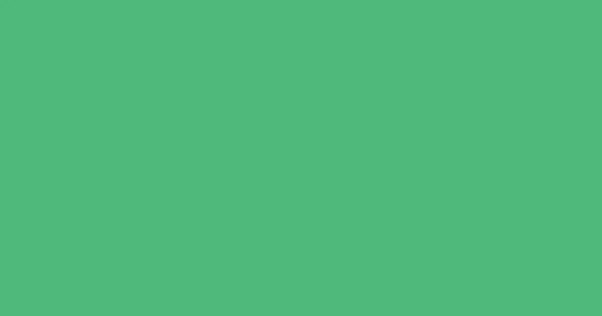 #4eb87c ocean green color image