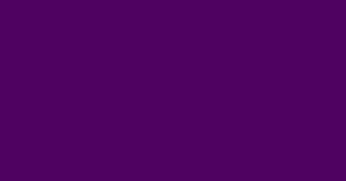 #4f0260 ripe plum color image