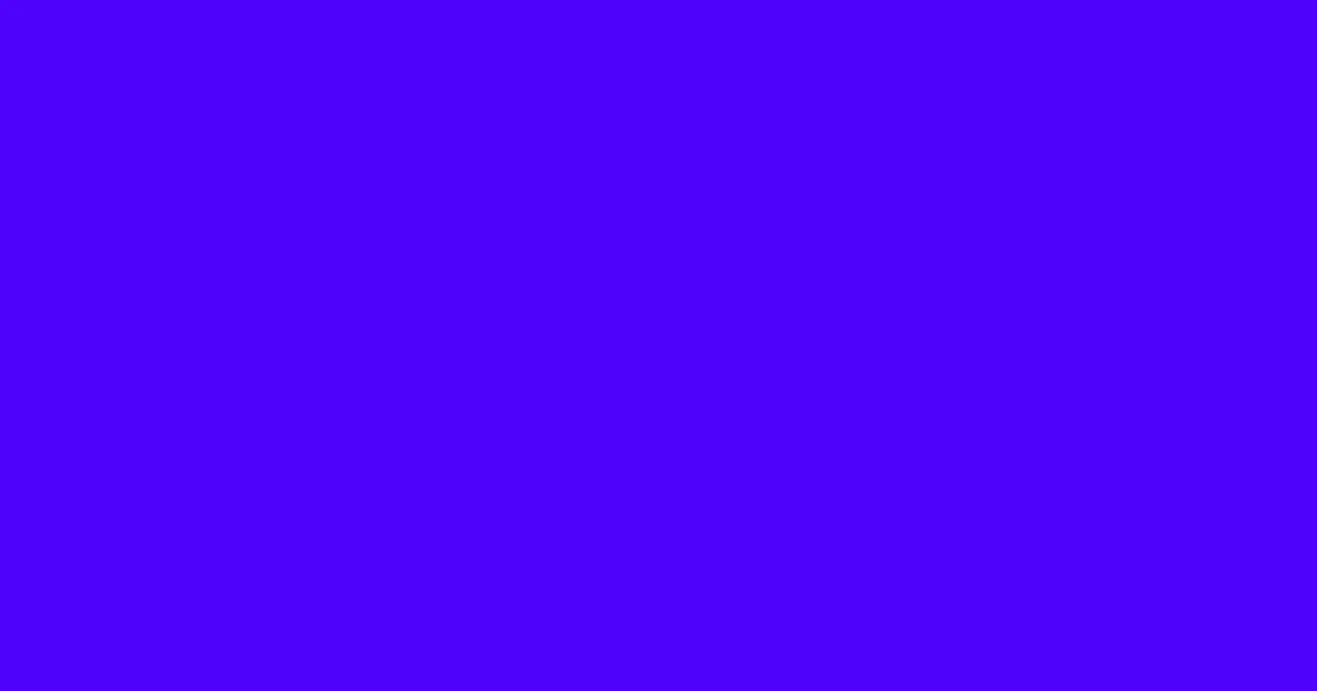 #4f02fc electric violet color image