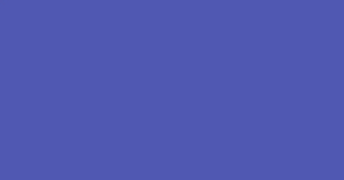 #4f57b1 blue violet color image
