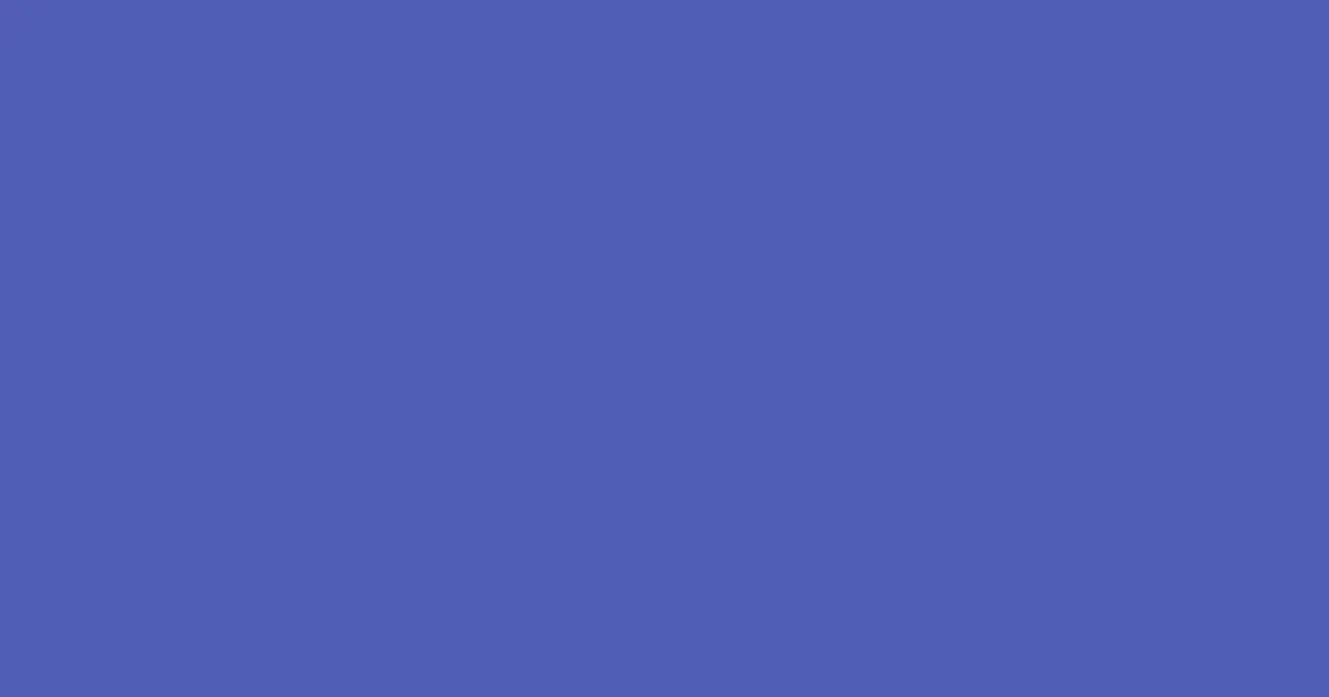 #505eb5 blue violet color image