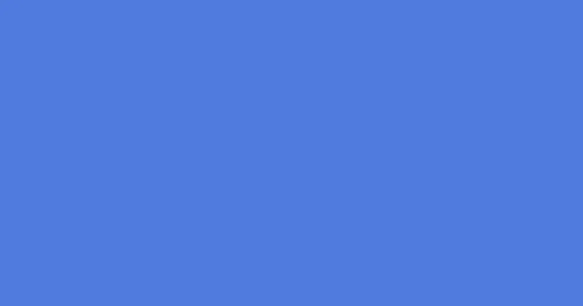 #507bdd havelock blue color image