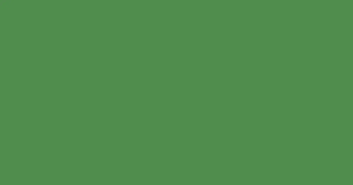 #518d4d hippie green color image