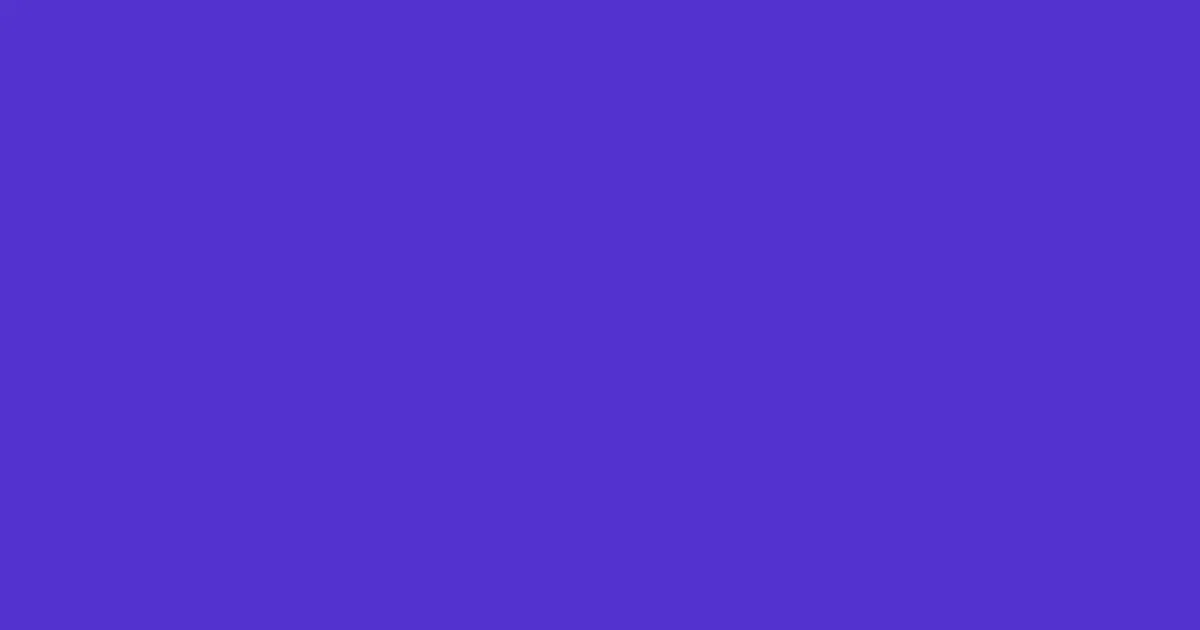 #5233cf purple heart color image