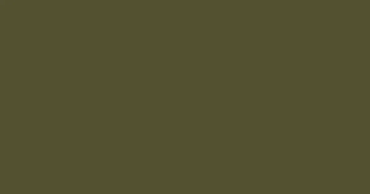 #52512f verdigris color image
