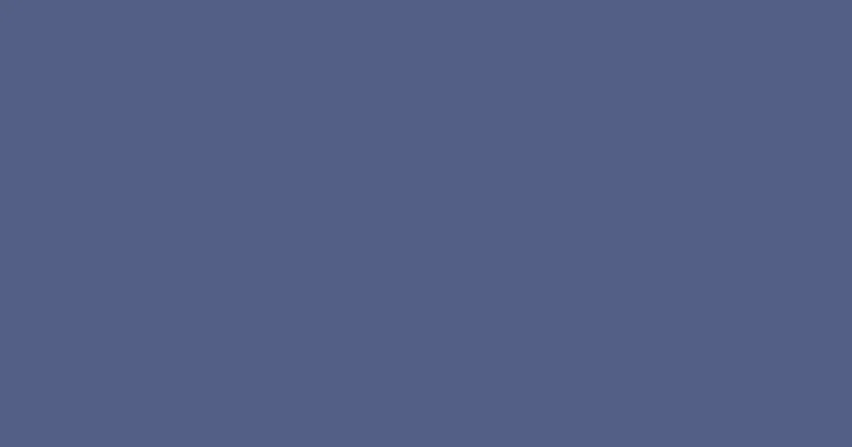 #525f86 blue bayoux color image