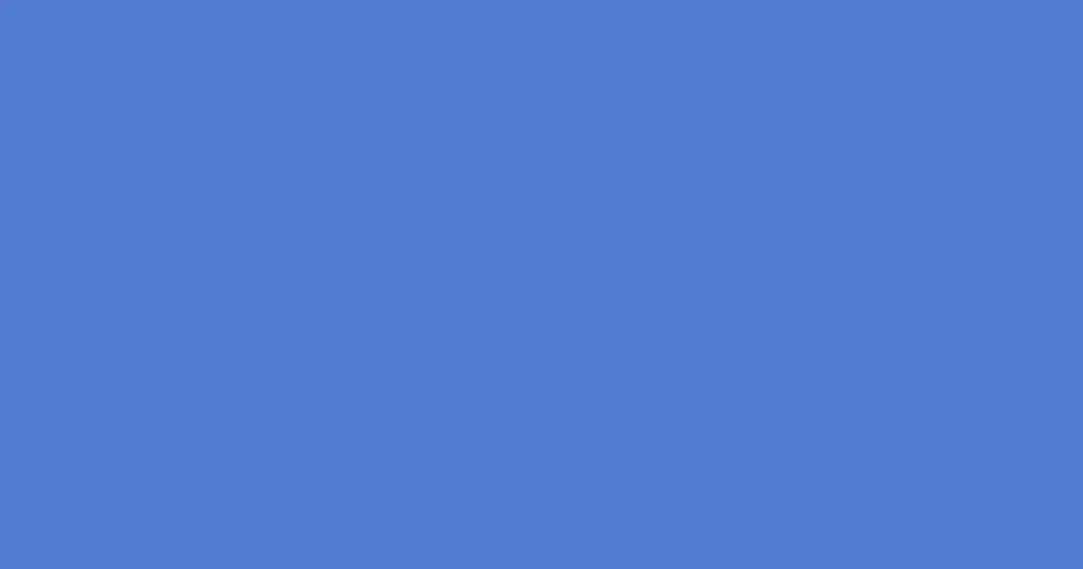 #527cd3 havelock blue color image