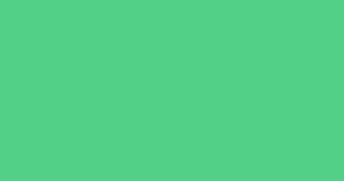 #52cf88 emerald color image