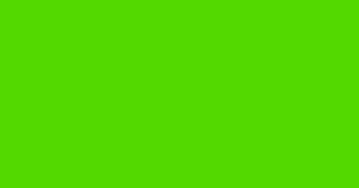 #52d700 bright green color image