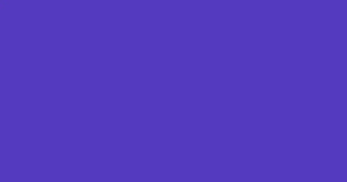 #5339be ocean blue pearl color image