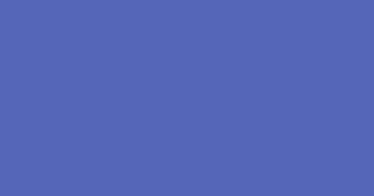 #5364b8 blue violet color image