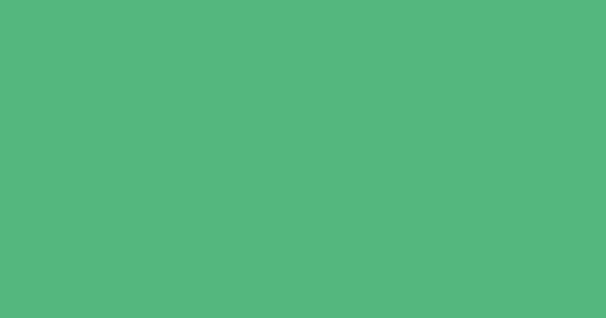 #53b97c ocean green pearl color image