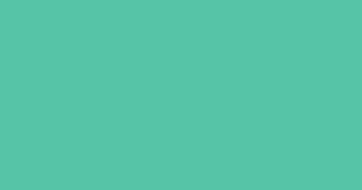 #53c5a5 ocean green pearl color image