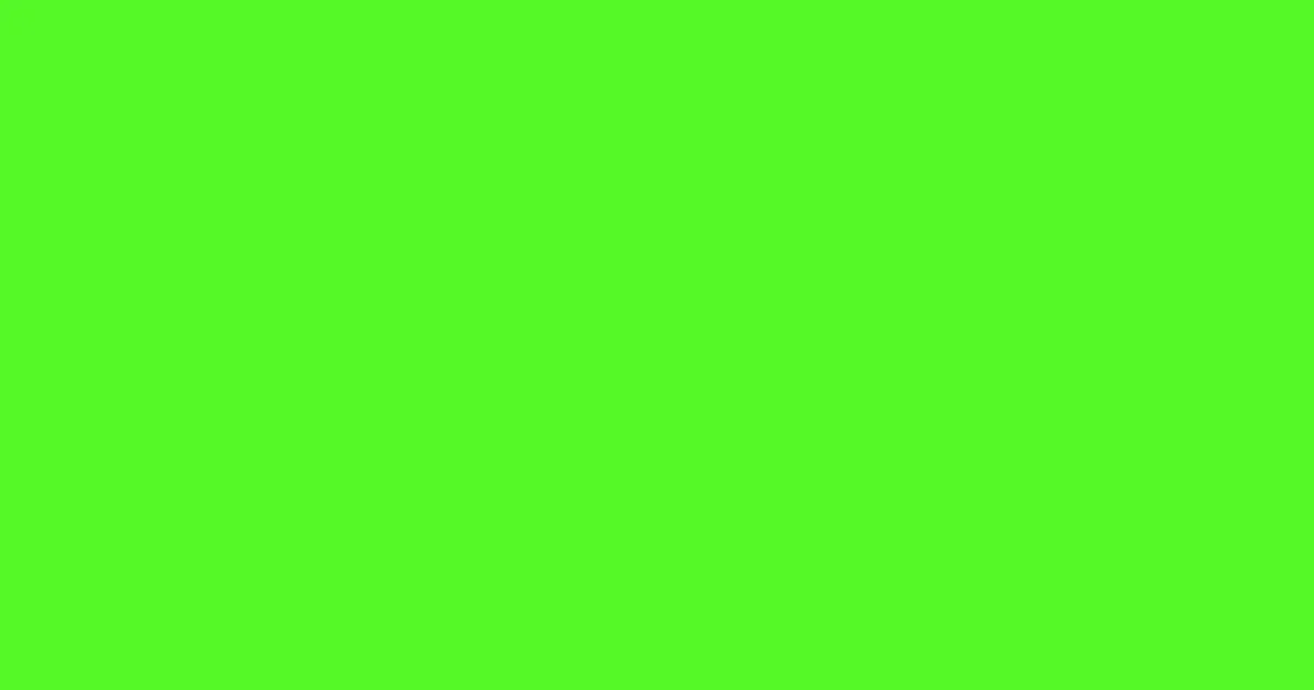 #54f926 bright green color image