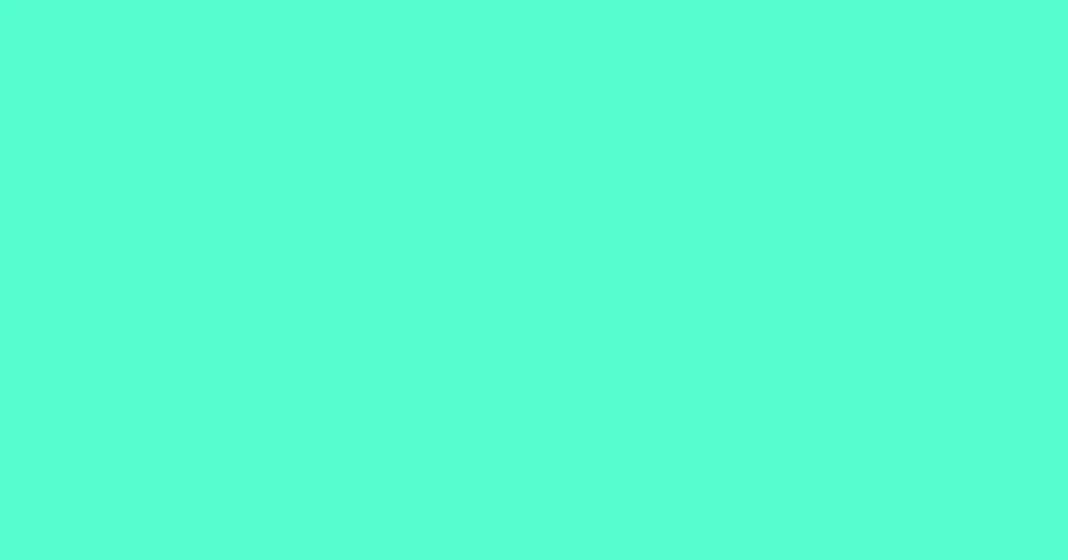 #54ffcd aquamarine color image