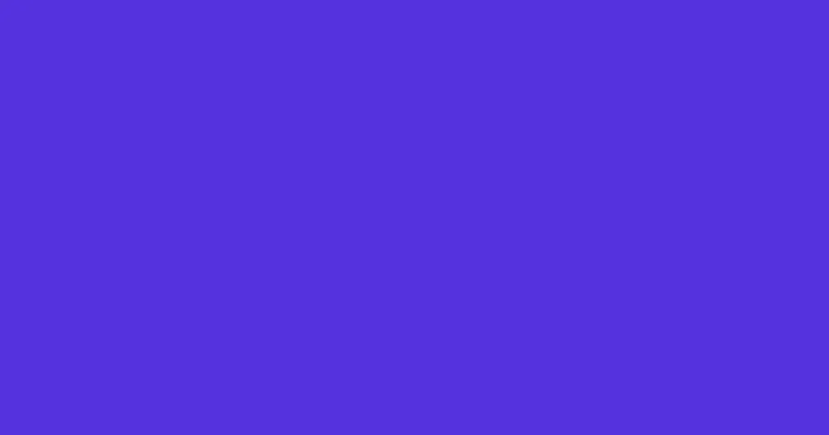 #5532dd purple heart color image