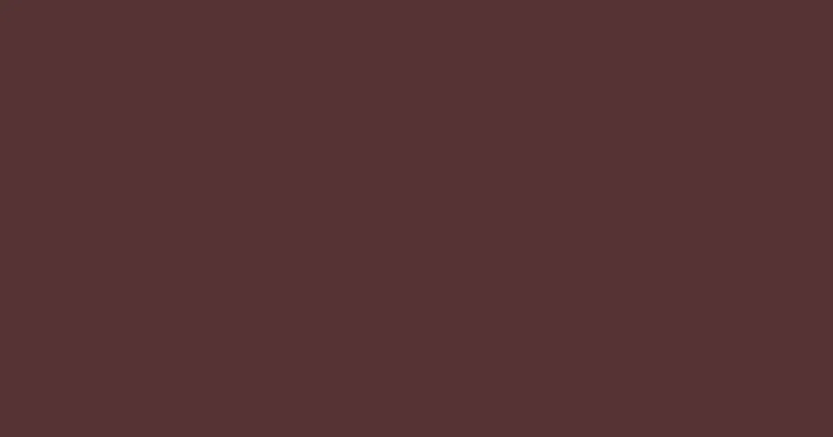 #553434 congo brown color image