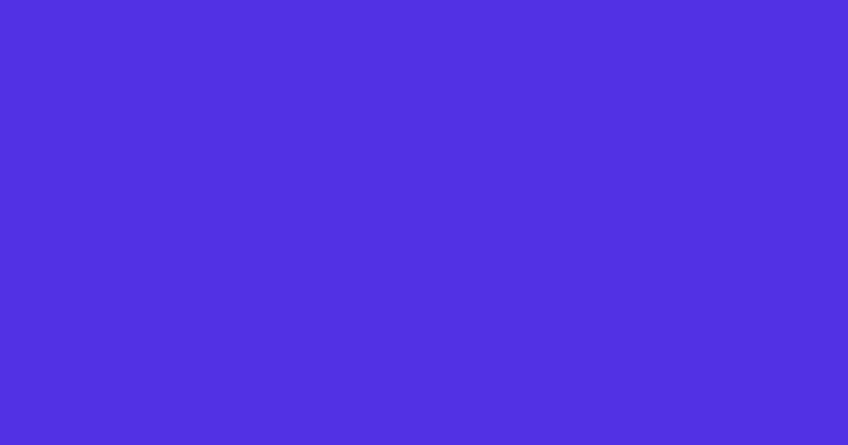 #5534e4 royal blue color image