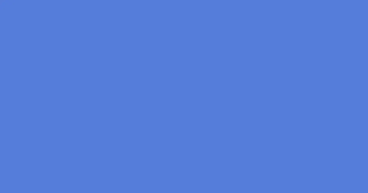 #557dda havelock blue color image