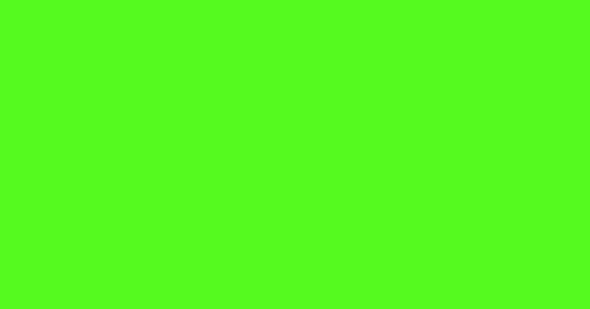 #55fa1f bright green color image