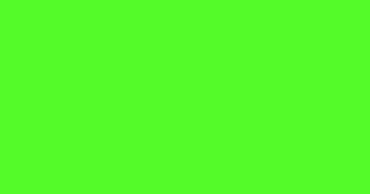 #55fb28 bright green color image