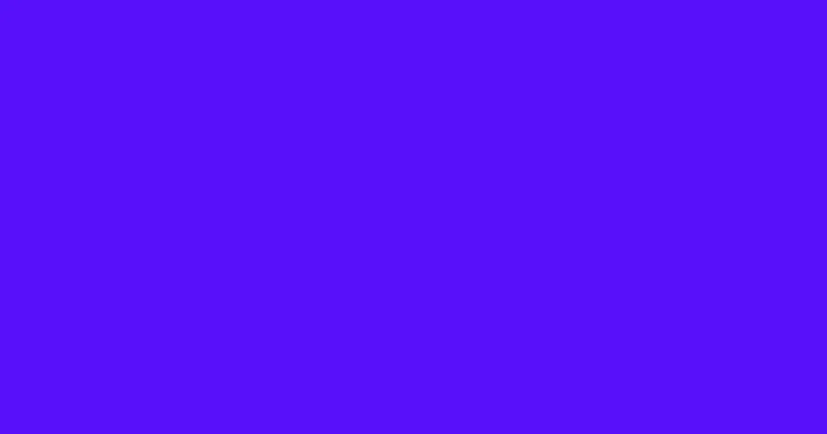 #5710f9 electric violet color image