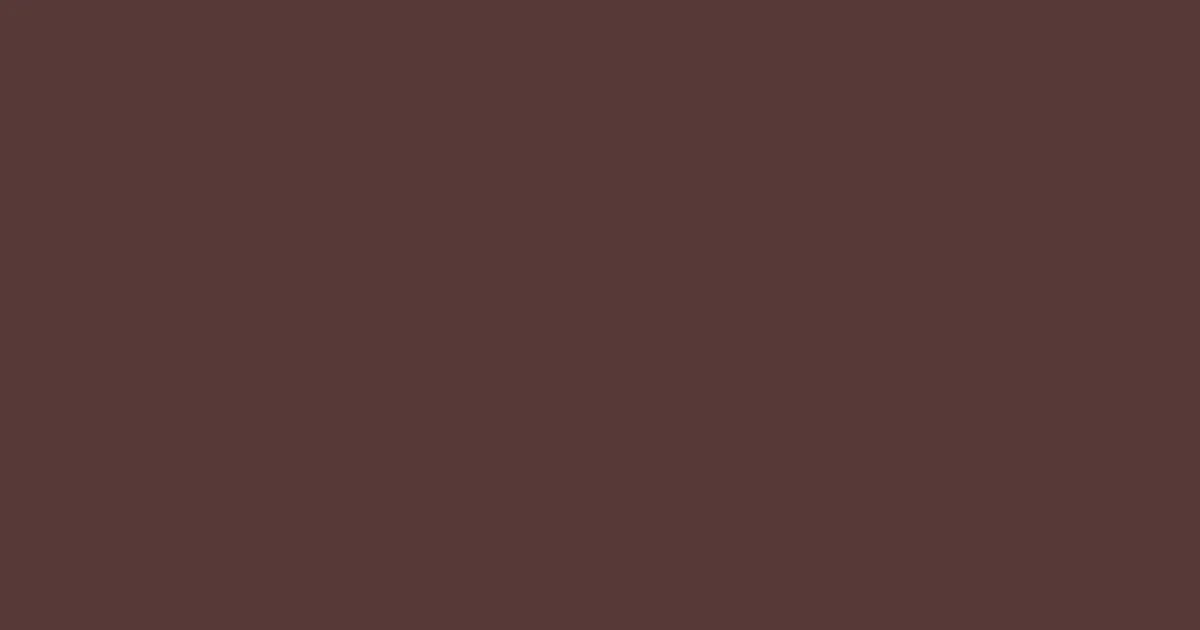#573938 congo brown color image