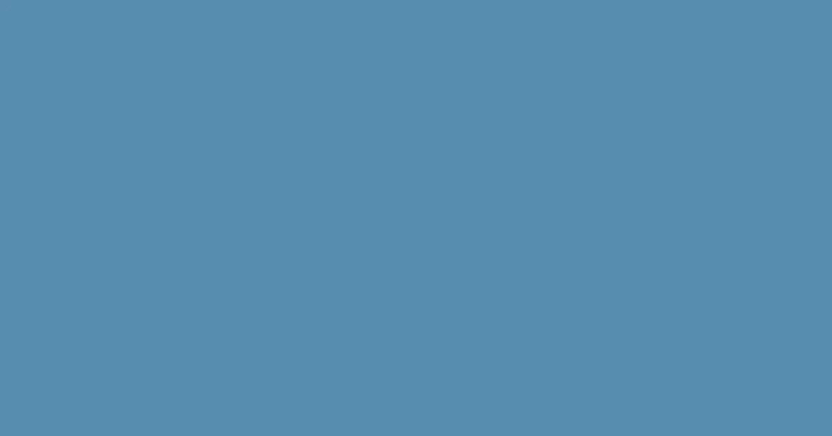 #578dae hippie blue color image
