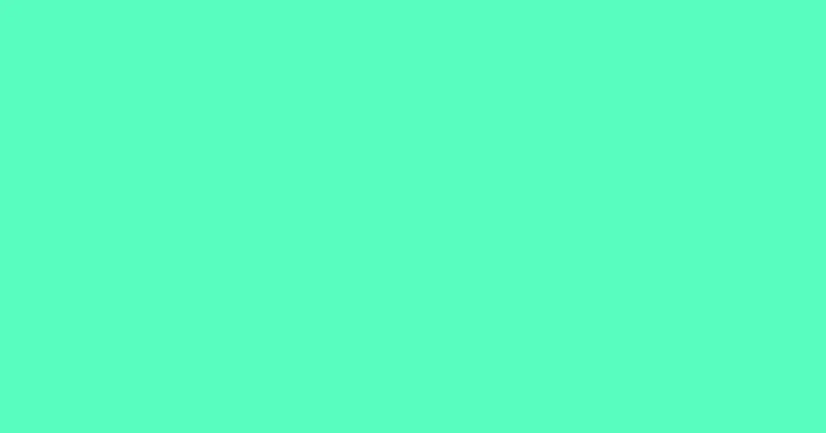 #57fdbf aquamarine color image