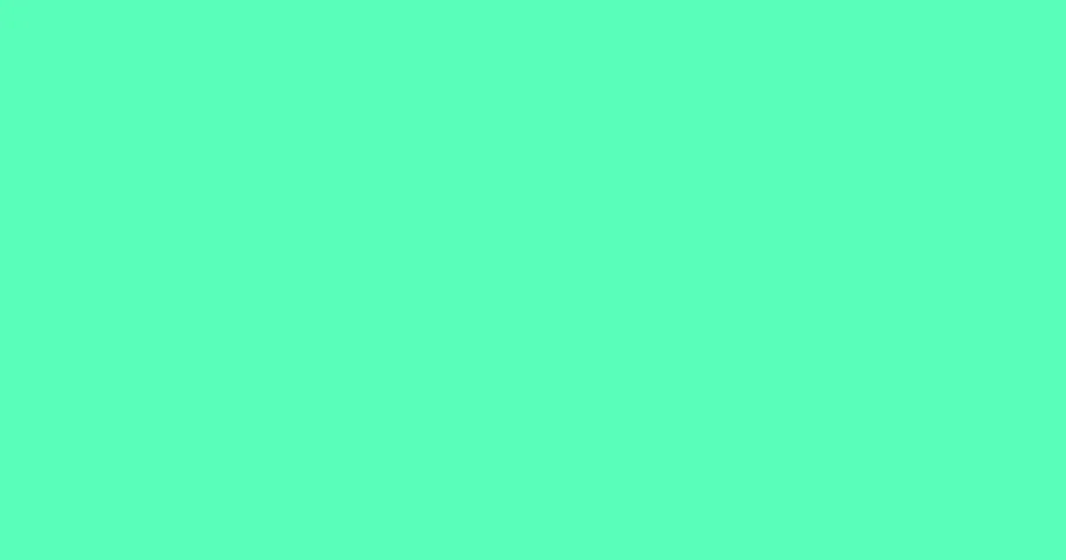 #57feb8 aquamarine color image