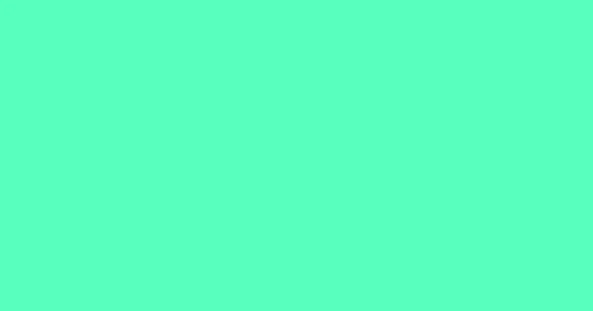 57ffbe - Aquamarine Color Informations