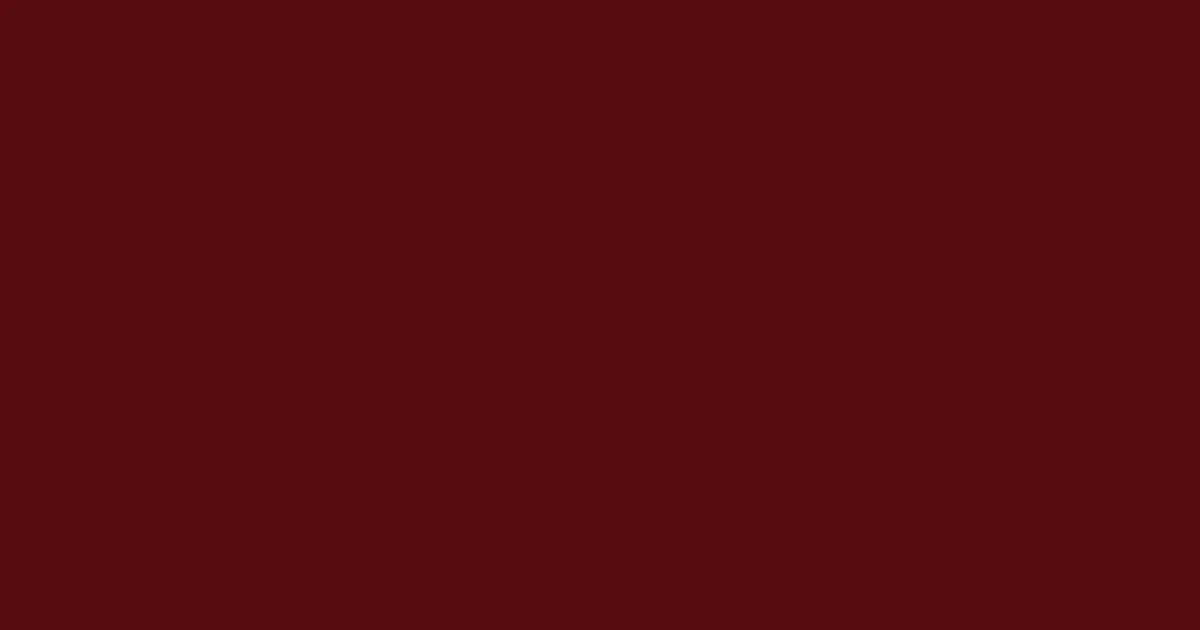 #580c0e maroon oak color image