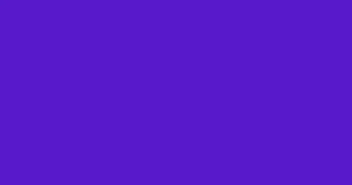 #5819cc purple heart color image