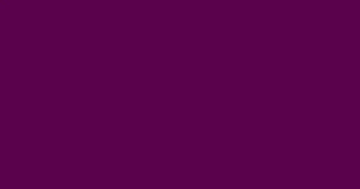 #59034c tyrian purple color image