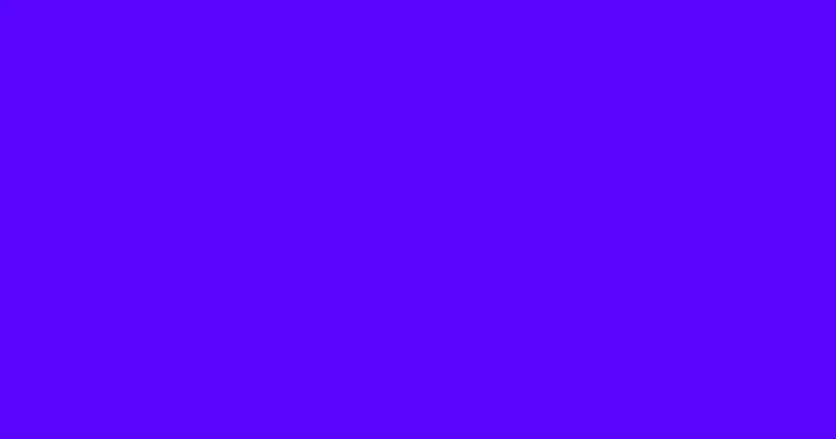 #5905fe electric violet color image