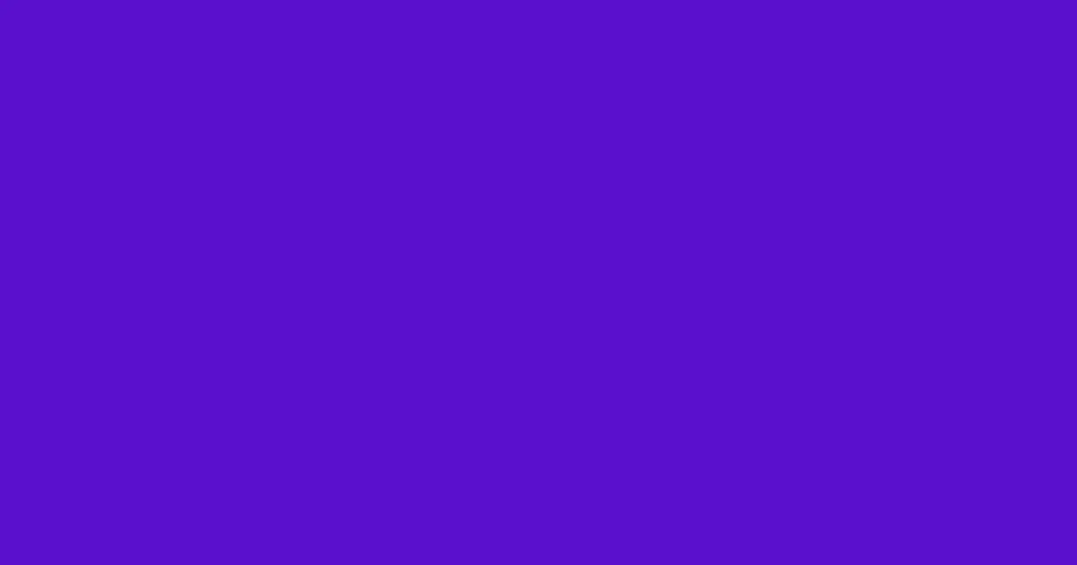 #5910cc purple heart color image