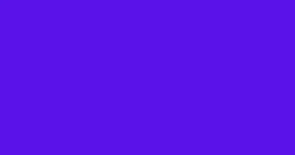 #5913ea electric violet color image