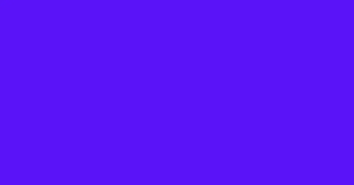 #5913f7 electric violet color image