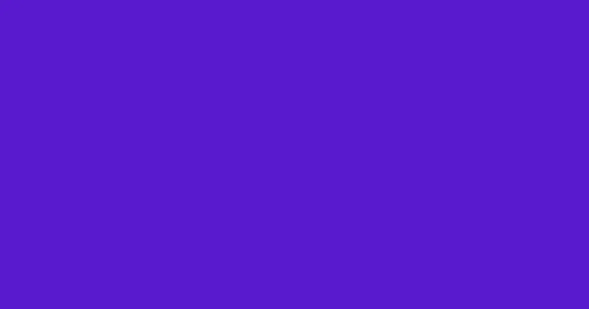 #5919ce purple heart color image