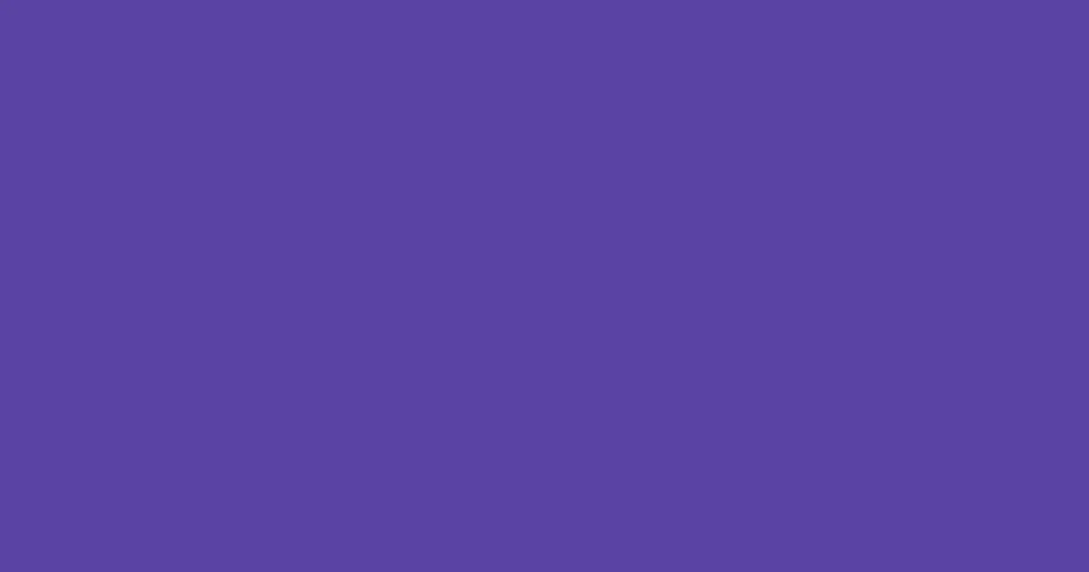 #5943a3 plump purple color image
